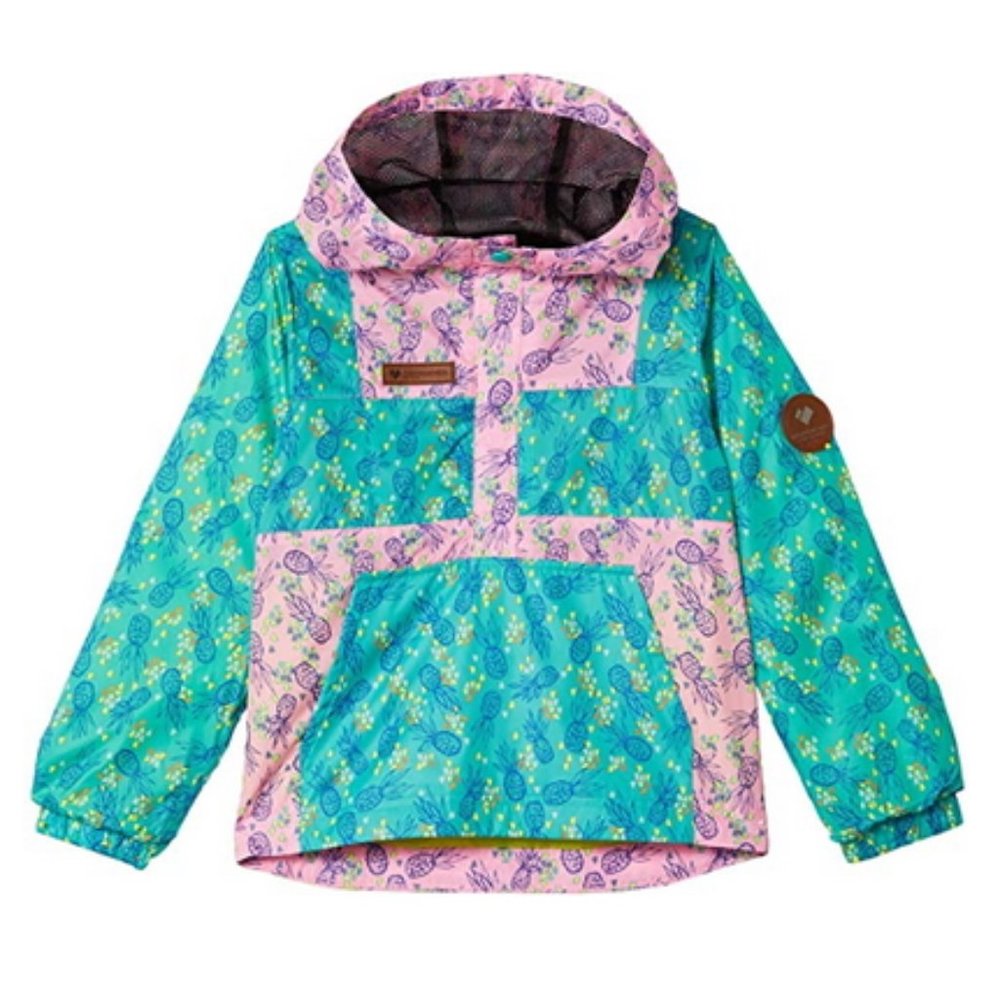 NWT Obermeyer Finn Girls Hooded Pullover Jacket, Size 8